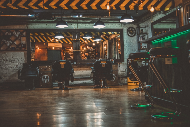 Atmosphere of Mr.Colt barbershop